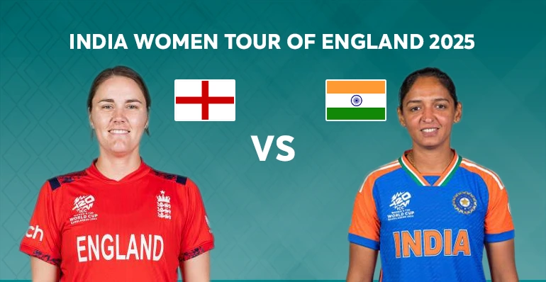 Nat Sciver Brunt (L) and Harmanpreet Kaur (R)
