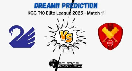 KS vs KMS Dream11 Prediction for Match 11 of KCC T10 Elite League 2025