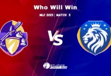 LAS vs TEX: Who Will Win 5th Match of Major League Cricket 2025 LAS vs TEX Match Prediction 5th Match of MLC 2025