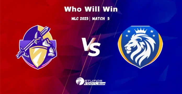 LAS vs TEX Match Prediction 5th Match of MLC 2025