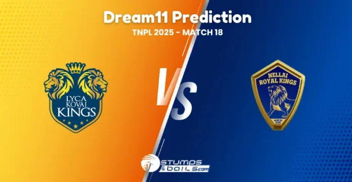 LKK vs NRK 18th Match Dream11 Prediction