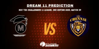 MEC vs CHK Dream11 Prediction