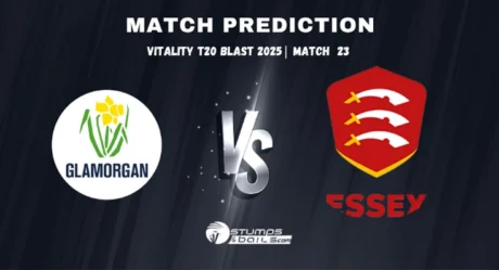 Match Prediction for GLA vs ESS 23rd match of T20 Blast 2025