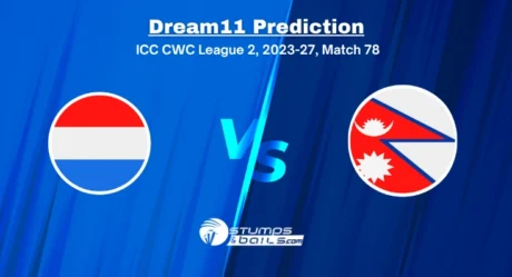 NED vs NEP Dream11 Prediction, Fantasy Cricket Tips For ICC Cricket World Cup League Two 2023-27 – Match 78