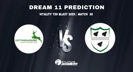 NOT vs WOR Dream11 Prediction: Fantasy Cricket Tips for T20 Blast 2025 – Match 30