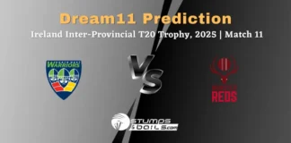 NWW vs MUR Match 11 Dream11 Prediction of Ireland Inter-Provincial T20 Trophy 2025