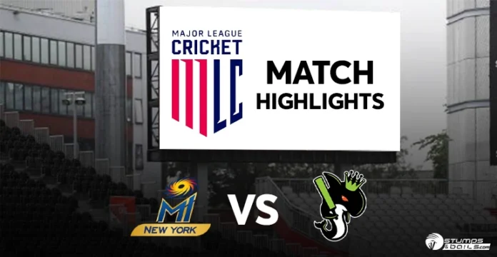 NY vs SEA 9th Match Highlights