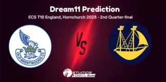 OB vs RNH Dream11 Team Today
