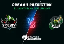 PTS vs BMB Dream11 Prediction: Key Players Team Suggestions for Match 11 PTS vs BMB Dream11 Prediction