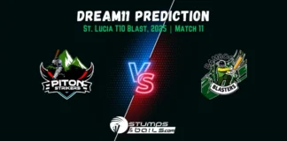 PTS vs BMB Dream11 Prediction