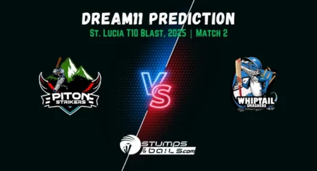 PTS vs WTS Dream11 Prediction: Fantasy Cricket Tips for Match 2 of St. Lucia T10 Blast 2025