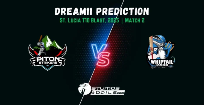 PTS vs WTS Match 2 Dream11 Prediction of St. Lucia 2025