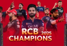 RCB Win Maiden IPL Title with Thrilling 6-Run Victory Over PBKS in 2025 Final RCB vs PBKS Final Match Highlights