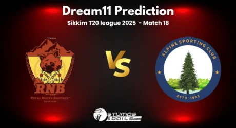 RNB vs ASC Dream11 Prediction Today Match 18: Sikkim T20 League 2025 Fantasy Cricket Tips