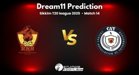 RNB vs CAT Dream11 Prediction Sikkim T20 league 2025  – Match 14
