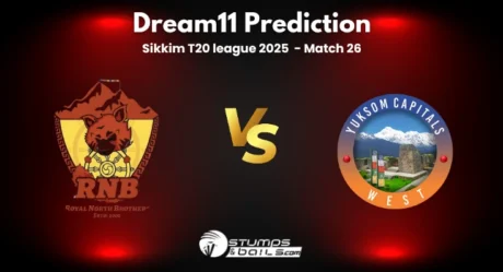 RNB vs YC Dream11 Prediction: Fantasy Team Match 26 Sikkim T20 League 2025