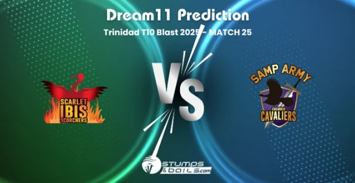 SLS vs SCL match 25 Dream11 Prediction