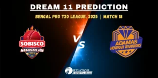 SSM vs AHW match 18 Dream11 Prediction