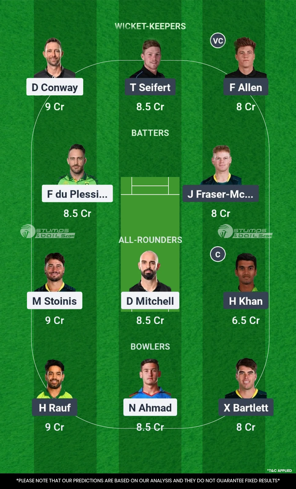 TEX vs SF 10th Match Fantasy Picks