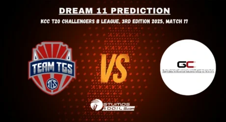 TGS vs GUC Match 17 Fantasy Tips of KCC T20 Challengers B League Edition 3 2025