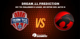 TGS vs THU-B Match 14 Dream11 Prediction