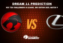 THU-B vs LEX Dream11 Prediction KCC T20 Challengers B League 3rd Edition 2025 Match 9 Cricket Picks THU-B vs LEX 9th Match Dream11 Prediction