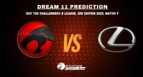 THU-B vs LEX Dream11 Prediction KCC T20 Challengers B League 3rd Edition 2025 Match 9 Cricket Picks