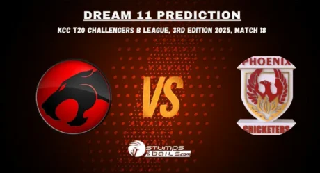 THU-B vs PC Dream11 Prediction Fantasy Tips for KCC T20 Challengers B League Edition 3 2025-Match 18