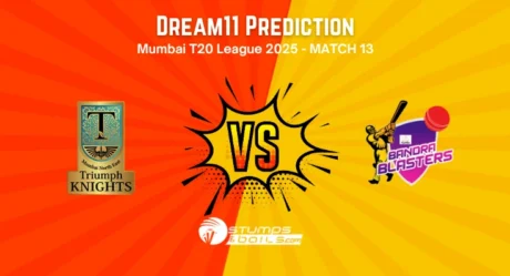 TK vs BB Dream11 Prediction: Fantasy Cricket Tips for T20 Mumbai League 2025 – Match 13