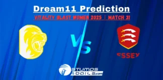WAR-W vs BLA-W Match 31 Dream11 Prediction