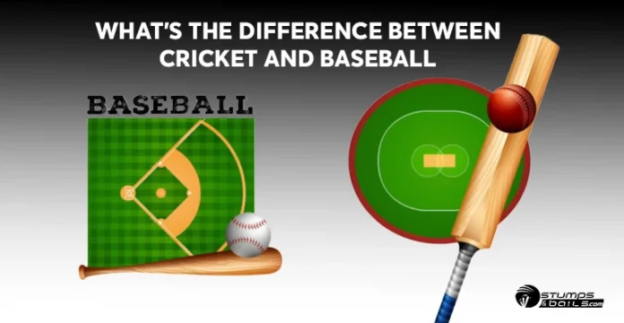 What is the difference between Cricket and Baseball