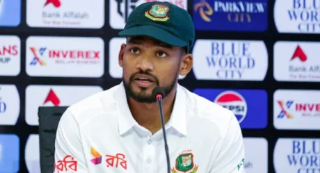 Why Najmul Shanto Stepped Down as Bangladesh Test Skipper Post SL Series Loss?