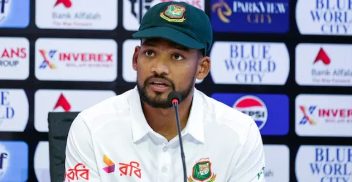 Why Najmul Shanto resigns as Bangladesh Test Captain