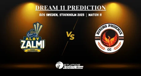 ALZ vs RPHX Dream11 Prediction & Fantasy Cricket Tips for ECS Sweden, Stockholm 2025 – Match 11