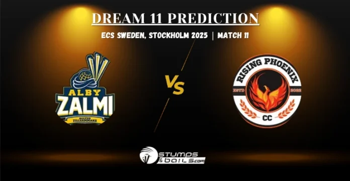 ALZ vs RPHX Dream11 Prediction 11th Match