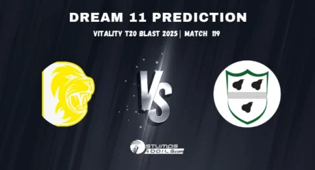 DER vs WAS Dream11 Prediction & Fantasy Cricket Picks for T20 Blast 2025 – Match 119
