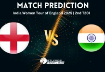 Match Prediction for EN-W vs IN-W 2nd T20I of India Women Tour of England 2025 EN-W vs IN-W Who Will Win 2nd T20I
