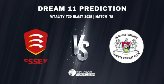 ESS vs GLO Dream11 Prediction Match 78