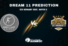 GCA vs LEM Dream11 Prediction & Fantasy Cricket Tips for ECS Germany 2025 – Match 5 GCA vs LEM 5th Match Dream11 Prediction