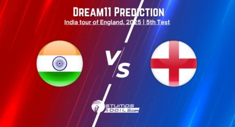 IND vs ENG Dream11 Prediction & Fantasy Picks for India Tour of England 2025 – 5th Test