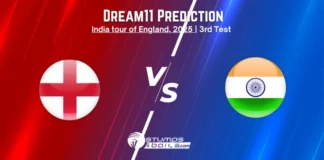 IND vs ENG 3rd Test Dream11 Prediction