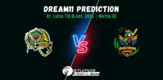 IYH vs AMW Dream11 Prediction 22nd Match