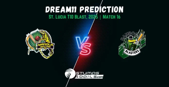 IYH vs BMB Match 16 Dream11 Prediction of St. Lucia T10 Blast 2025