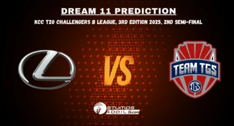 LEX vs TGS Dream11 Prediction for 2nd Semi-Final Match – KCC T20 Challengers B League Edition 3 2025