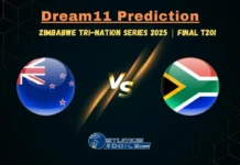 NZ vs SA Dream11 Prediction & Toss Prediction for Zimbabwe Tri-Nation Series 2025 – Final T20I NZ vs SA Final T20I Dream11 Prediction