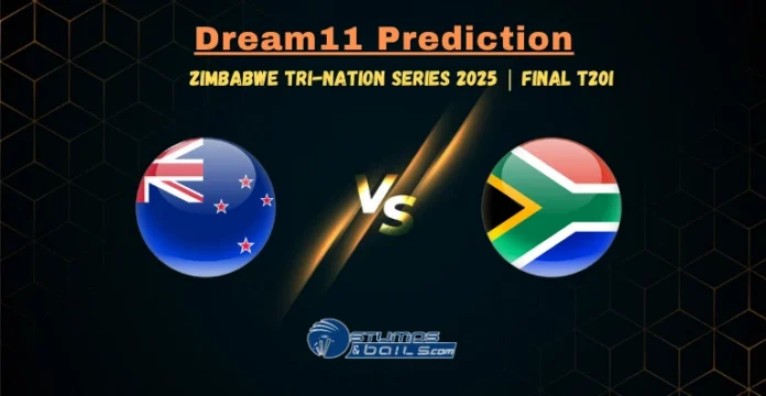 NZ vs SA Final T20I Dream11 Prediction