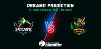 PTS vs AMW Dream11 Prediction