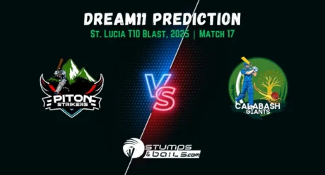 PTS vs CBG Dream11 Prediction and Cricket Picks for match 17th of St. Lucia T10 Blast 2025