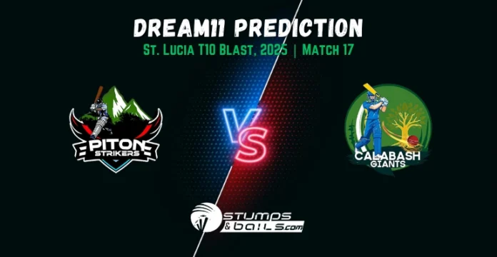 PTS vs CBG Dream11 Prediction Match 17