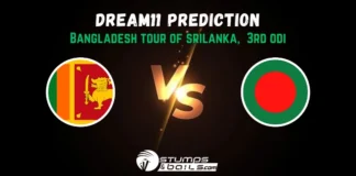 SL vs BAN 3rd ODI Dream11 Prediction